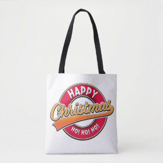 Bolso De Tela ¡Feliz Navidad Ho! ¡Ho! ¡Ho!