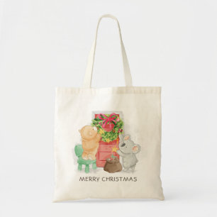 Bolso De Tela Feliz Navidad Koala Bear Hang Wreath