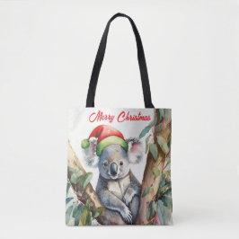 Bolso De Tela Feliz Navidad Koala sentado en Gumtree
