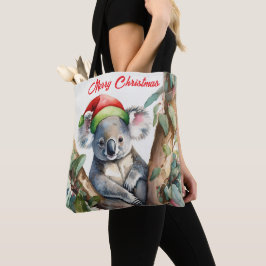 Bolso De Tela Feliz Navidad Koala sentado en Gumtree