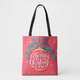 Bolso De Tela Feliz Navidad | NAVIDADES