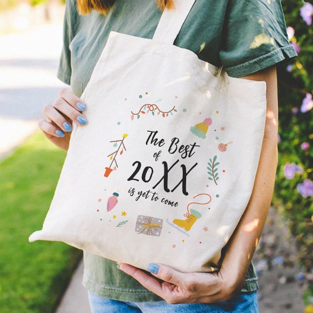 Bolso De Tela Feliz Navidad nórdico Tote Bag (Subido por el creador)