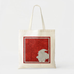 Bolso De Tela Feliz Navidad personalizado Papá Noel