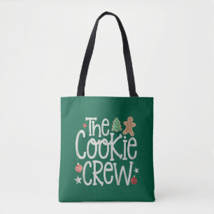 Bolso De Tela Feliz Navidad The Cookie Crew Navidad Coincidente