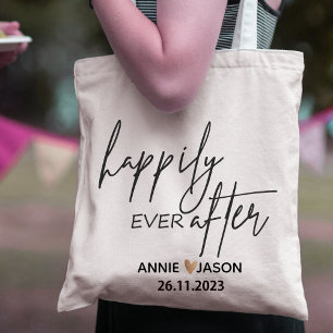 Bolso De Tela Feliz Nunca Después Del Boda