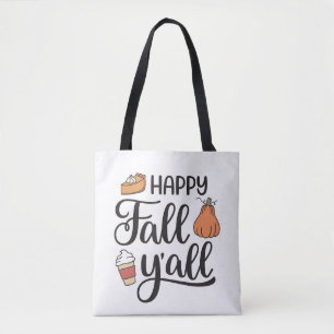Bolso De Tela Feliz otoño