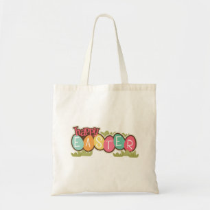Bolso De Tela Feliz Pascua