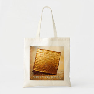 Bolso De Tela ¡Feliz Pascua! Golden Matzah