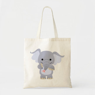 Bolso De Tela Feliz Personalizado Elephant Bag