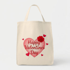 Bolso De Tela Feliz regalo de San Valentín