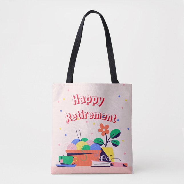 Bolso De Tela Feliz retiro Tote Bag (Happy Retirement Tote Bag)