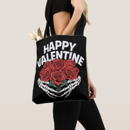 Bolso De Tela Feliz San Valentín Incluso los Huesos Necesitan Am