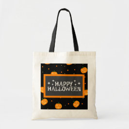 Bolso De Tela Feliz Tote de Halloween