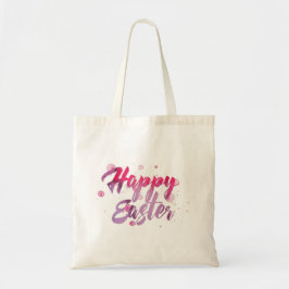 Bolso De Tela Feliz Tote de Pascua - Crea tu propio