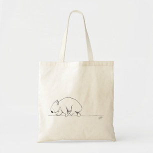 Bolso De Tela Feliz Tote Wombat