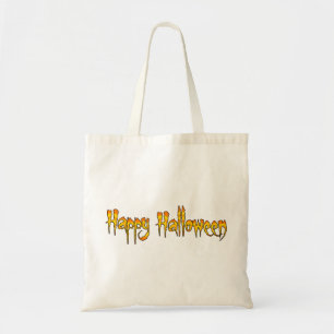 Bolso De Tela Feliz trato de Halloween
