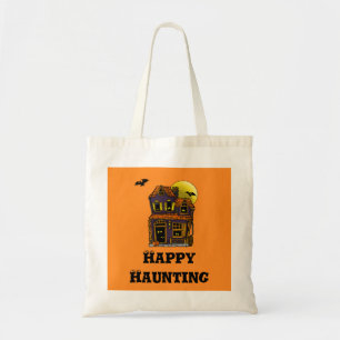 Bolso De Tela Feliz truco de conmoción o truco de lienzo para la