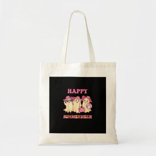 Bolso De Tela Feliz verano de Halloween vestido fantasma L