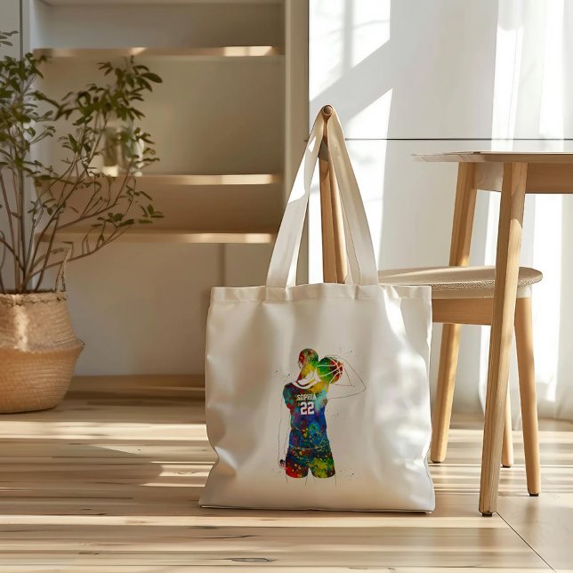 Bolso De Tela Female Basketball Player (Subido por el creador)