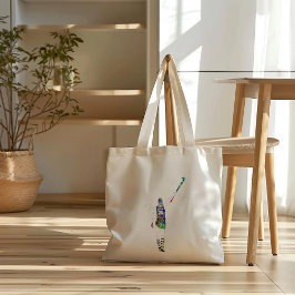 Bolso De Tela Female Field Hockey Player