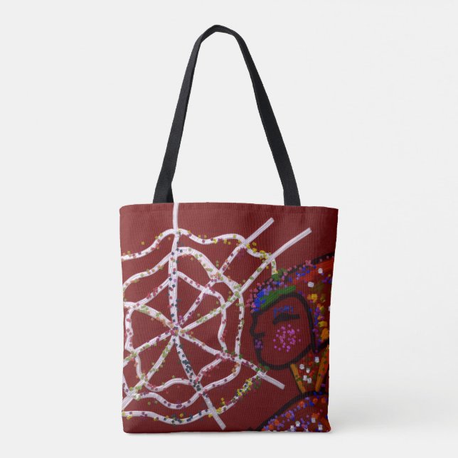 Bolso De Tela Female Spider Pharaoh Tote Bag (Reverso)