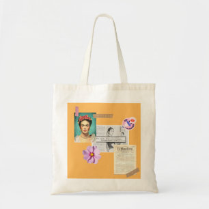 Bolso De Tela Feminismo del tote presupuestario Frida Kahlo