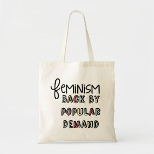 Bolso De Tela Feminismo: Detrás por el tote popular del