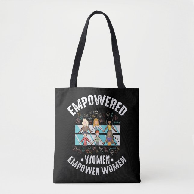 Bolso De Tela Feminismo Inspirador femenino empoderado (Anverso)