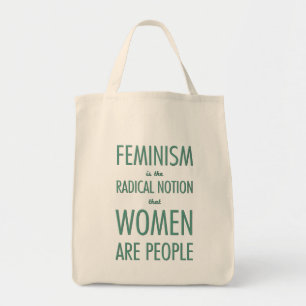 Bolso De Tela Feminismo: La noción radical que las mujeres son