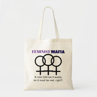 Bolso De Tela Feminist Mafia Anti-Sexism Female Symbol
