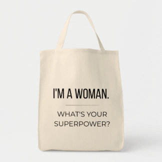 Bolso De Tela Feminist Quote Tote Bag, Empowering Gift for Women