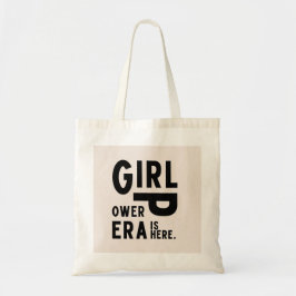 Bolso De Tela Feminista de la era del poder chica