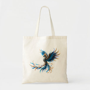 Bolso De Tela Fénix del Amanecer Zafiro