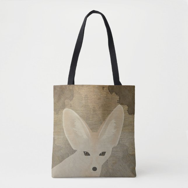 Bolso De Tela Fennec Fox Tote Bag (Anverso)