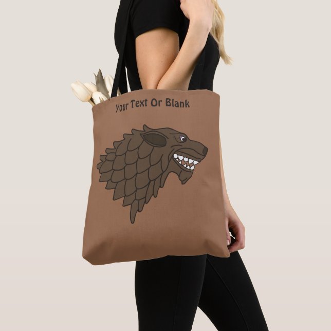 Bolso De Tela Fenrir/Fenriswolf (Detalle)