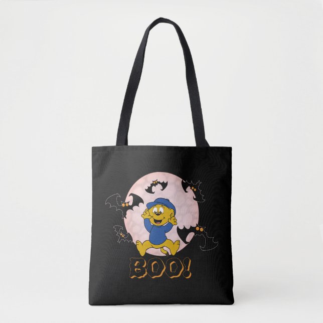 Bolso De Tela Ferald Asustando A Los Murciélagos (Anverso)
