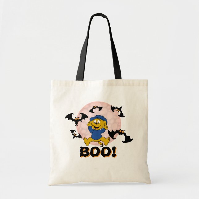 Bolso De Tela Ferald Asustando A Los Murciélagos (Frente)
