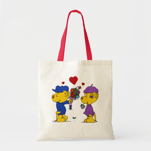 Bolso De Tela Ferald y Sahsha Ferret (Frente)