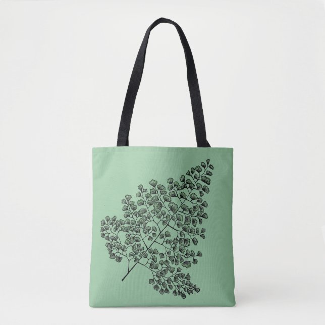 Bolso De Tela Fern de cabello de labio (Anverso)