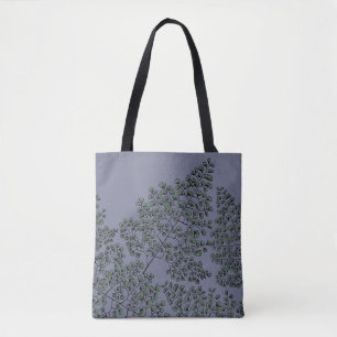 Bolso De Tela Fern de cabello de labio