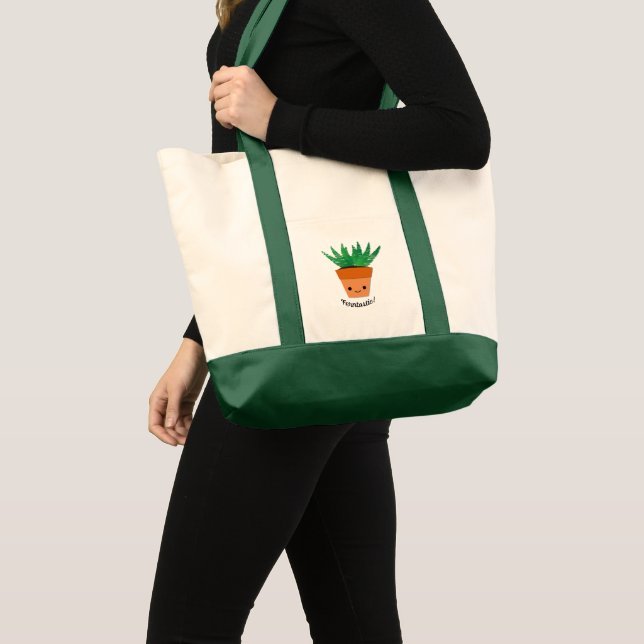 Bolso De Tela Fern Ferntastic (Anverso (producto))