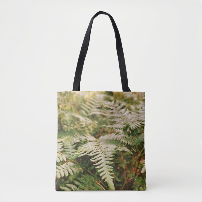 Bolso De Tela Fern Field  (Anverso)