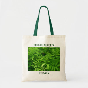 Bolso De Tela Fern THINK GREEN, REBAG Tote