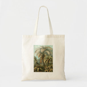 Bolso De Tela Ferns Palm Tree Antique Botanica Ferns Art