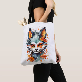 Bolso De Tela Feroe Feline Impression