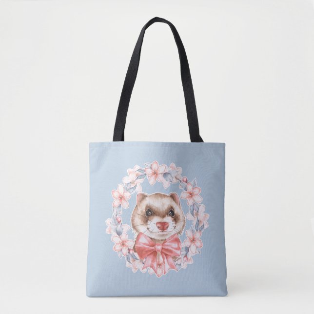 Bolso De Tela Ferret de primavera (Anverso)