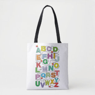 Bolso De Tela Ferrocarril Alphabet Maze Puzzles