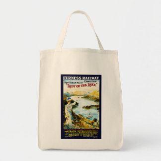 Bolso De Tela Ferrocarril Furness ~ Dama del lago