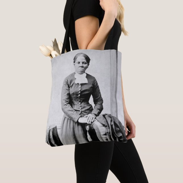 Bolso De Tela Ferrocarril Subterráneo Harriet Tubman Conductor (Detalle)