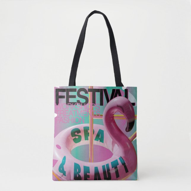 Bolso De Tela Festival de belleza Tote Bag (Anverso)